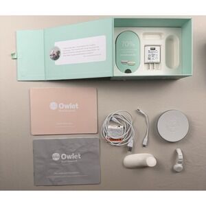 Owlet Smart Sock 2 Baby Monitor Dream Sock 0-1 & 4-18 Months Heart READ DESC.